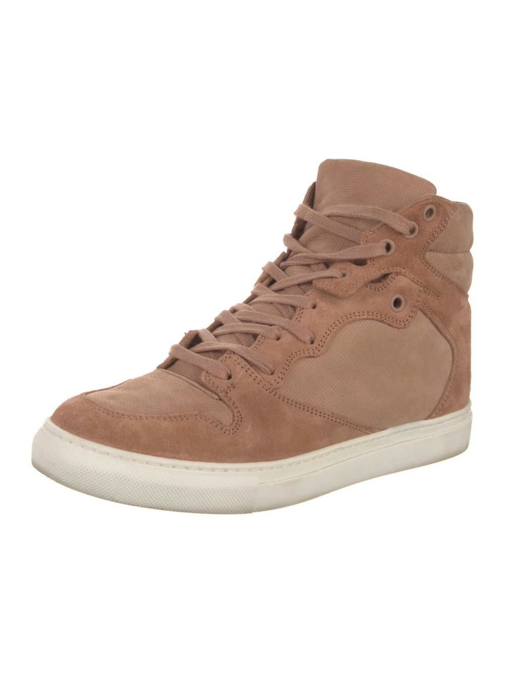 Balenciaga Cotes High Top Suede Sneakers